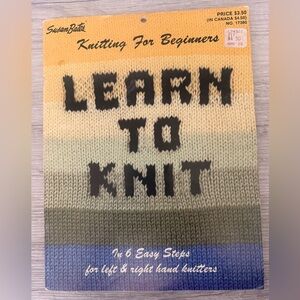 Susan Bates Knitting for Beginners Kit